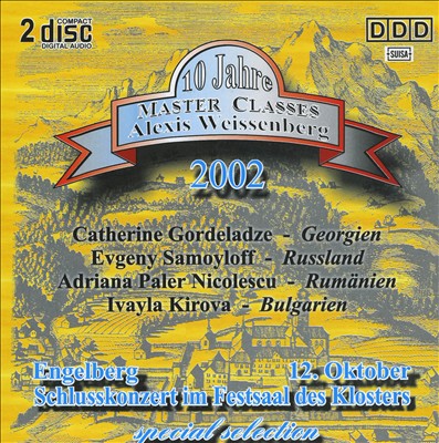 Alexis Weissenberg Master Classes: Highlights des Schlusskonzerts 2002
