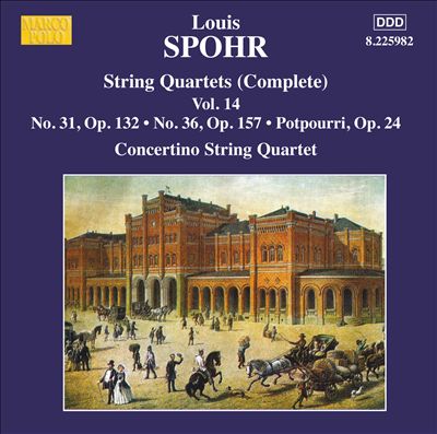 Spohr: Complete String Quartets, Vol. 14