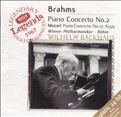 Brahms: Piano Concerto No. 2; Mozart: Piano Concerto No. 27, K.595