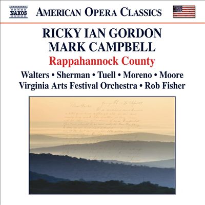 Rappahannock County, song cycle for voices & theater orchestra