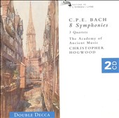 C.P.E. Bach: 8 Symphonies