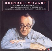 Mozart: Sonata, K310; Duport Variations, K573; Rondo, K511; Fantasy, K396