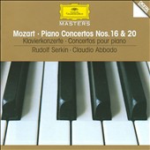 Mozart: Piano Concertos Nos. 16 & 20