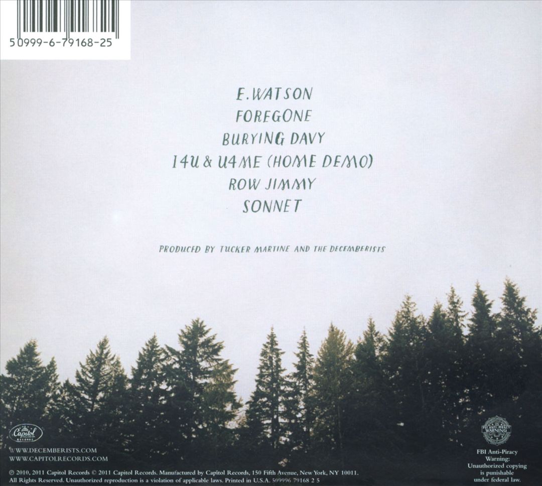 THE DECEMBERISTS - LONG LIVE THE KING [EP] NEW CD - Picture 1 of 1