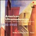 American Ultramodernists, 1920-1950
