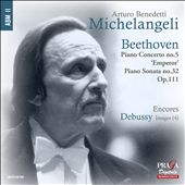 Beethoven: Piano Concerto No. 5 "Emperor"; Piano Sonata No. 32 Op. 111; Debussy: Images (4)