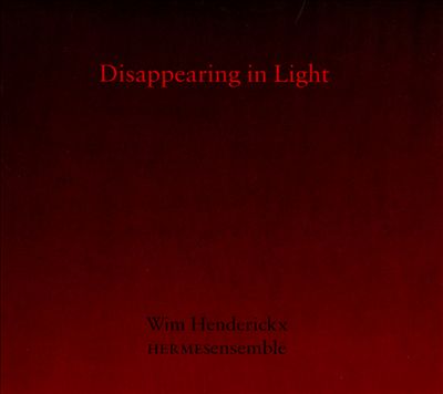 Disappearing in Light, for mezzo-soprano, alto flute, viola, percussion & electronics (Part 5 of Tantric Cycle)