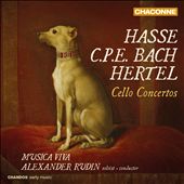 Hasse, C.P.E. Bach, Hertel: Cello Concertos