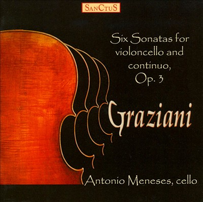 Sonatas (6) for cello & continuo, Op. 3