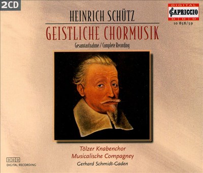 Geistliche Chormusik, motets (29) for voices & continuo, SWV 369-397 (Op. 11)