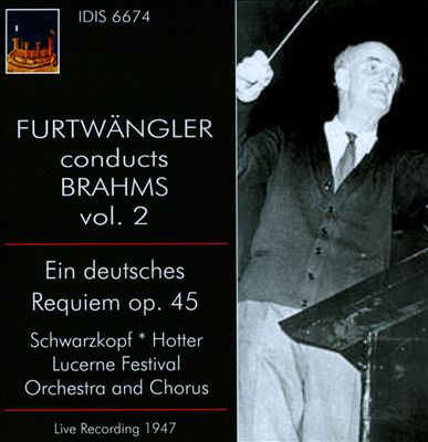 Furtwängler Conducts Brahms, Vol. 2