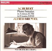 Schubert: Piano Sonatas in A minor and D major, D784 & D850