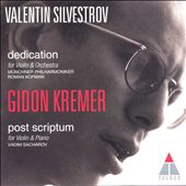 Valentin Silvestrov: Dedication; Post Scriptum