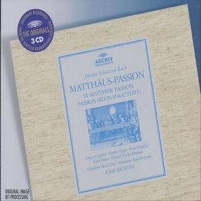Johann Sebastia Bach: Matthäus-Passion