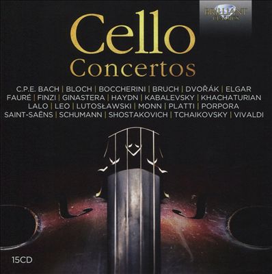Cello Concerto, for cello, strings & continuo in G minor, RV 417