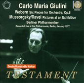 Webern: Six Pieces for Orchestra; Mussorgsky: Pictures at an Exhibition