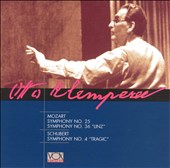 Mozart: Symphonies Nos. 25 & 26; Schubert: Symphony No. 4 "Tragic"