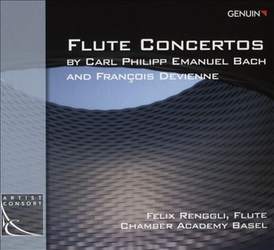 Flute Concertos by Carl Philipp Emanuel Bach and François Devienne