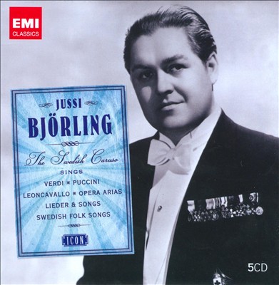 Icon: Jussi Björling Sings Verdi, Puccini, Leoncavallo, Opera Arias, Lieder & Songs, Swedish Folk Songs [Box Set]
