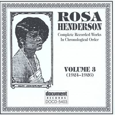 Complete Recorded Works, Vol. 3 (1924-1926)