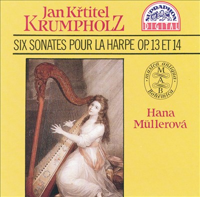 Sonatas (4) for harp, Op 13