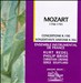 Mozart: Concertone K. 190; Konzertante Sinfonie K. 364