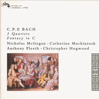 C.P.E. Bach: 3 Quartets; Fantasy in C