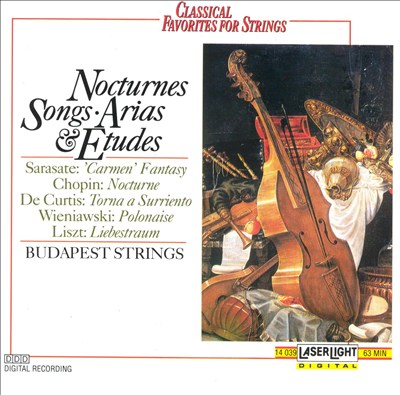 Nocturnes, Songs, Arias & Etudes