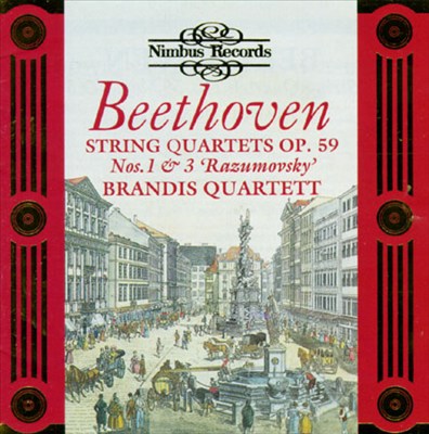 Beethoven: String Quartets, Op. 59, Nos. 1 & 3