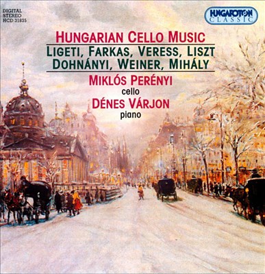 Ruralia Hungarica: Andande rubato, alla zingaresca, for cello & piano, Op. 32d