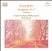 William Walton: Symphony No. 1; Partita