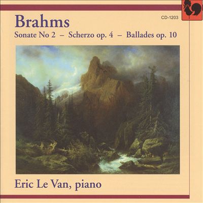 Ballades (4) for piano, Op. 10