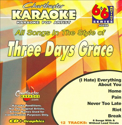 Chartbuster Karaoke: Three Days Grace