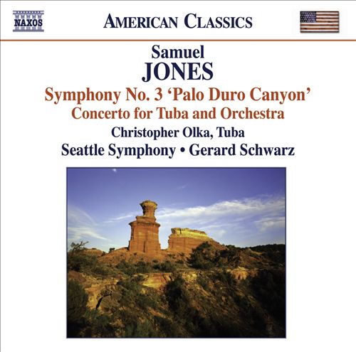Samuel Jones: Symphony No. 3; Tuba Concerto