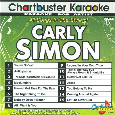 Chartbuster Karaoke: Carly Simon