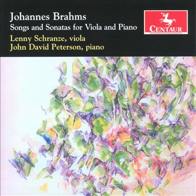 Brahms: Songs and Sonatas for Viola & Piano