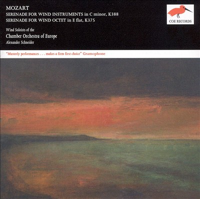 Serenade No. 12 for winds in C minor ("Nacht Musique"), K. 388 (K. 384a)