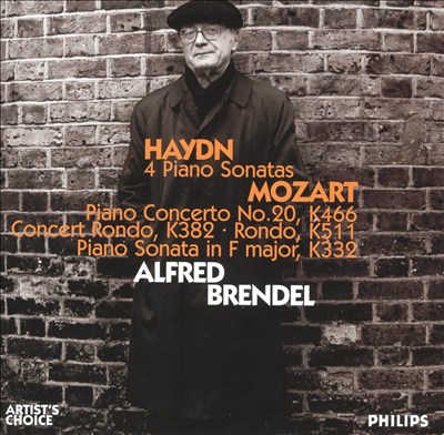 Haydn: 4 Piano Sonatas; Mozart; Piano Concerto No. 20; Concerto Rondo; Rondo; Piano Sonata in F major