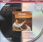 Mozart: Piano Concertos 15, 21 & 23
