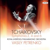 Tchaikovsky: Symphonies 3, 4 and 6