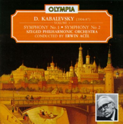 Dmitri Kabalevsky: Symphonies Nos. 1 &2, Volume 3