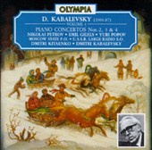 Dimitri Kabalevsky: Piano Concertos Nos. 2, 3 & 4