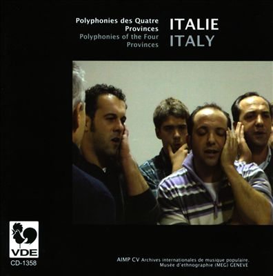 Italie: Polyphonies des Quatre Provinces