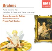 Brahms: Piano Concerto No.1; Handel Variations