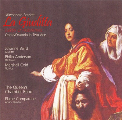 La Giuditta (No. 1), oratorio for soloists, 2 flutes, trumpet, trombones, strings & continuo