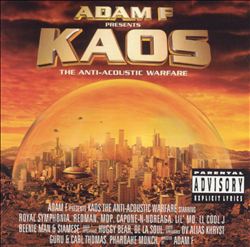 télécharger l'album Adam F - Kaos The Anti Acoustic Warfare