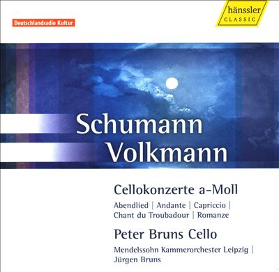 Schumann, Volkmann: Cello Concertos