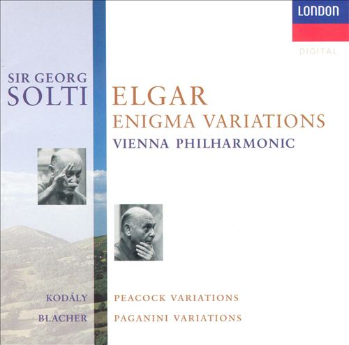 Elgar: Enigma Variations; Kodaly: Variations on a Hungarian Folksong