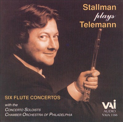 Telemann: Concerti for flute, strings & continuo