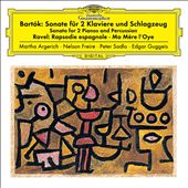 Bartók: Sonate für 2 Klaviere und Schlagzeug; Ravel: Rapsodie espagnole; Ma Mère l'Oye